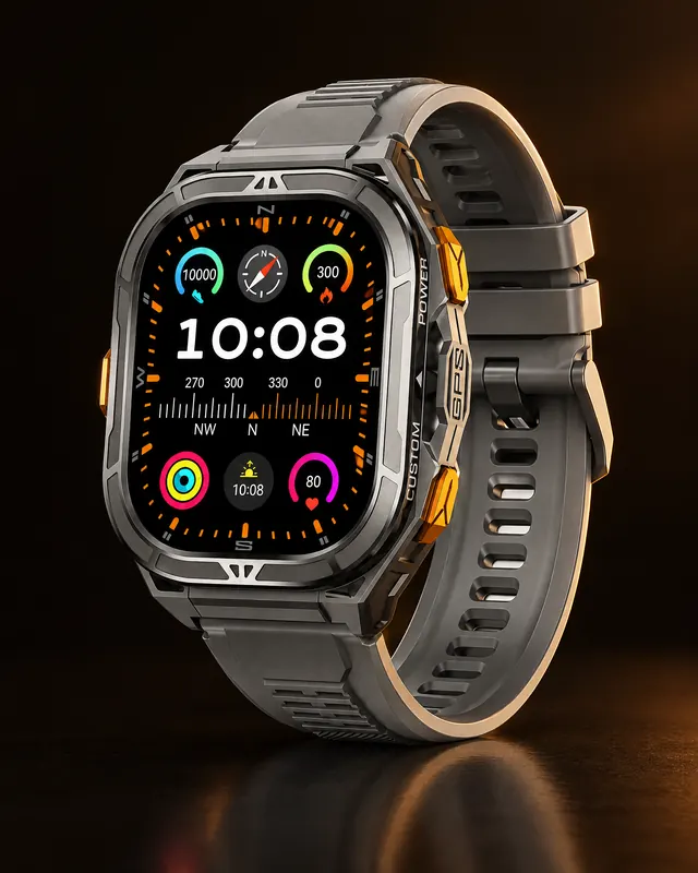 Smartwatch X5 GPS, Prata